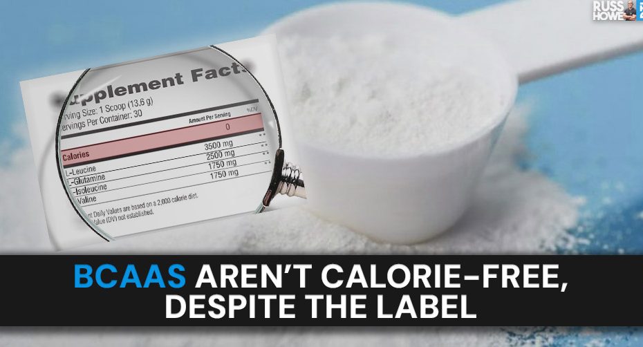 bcaas zero calories