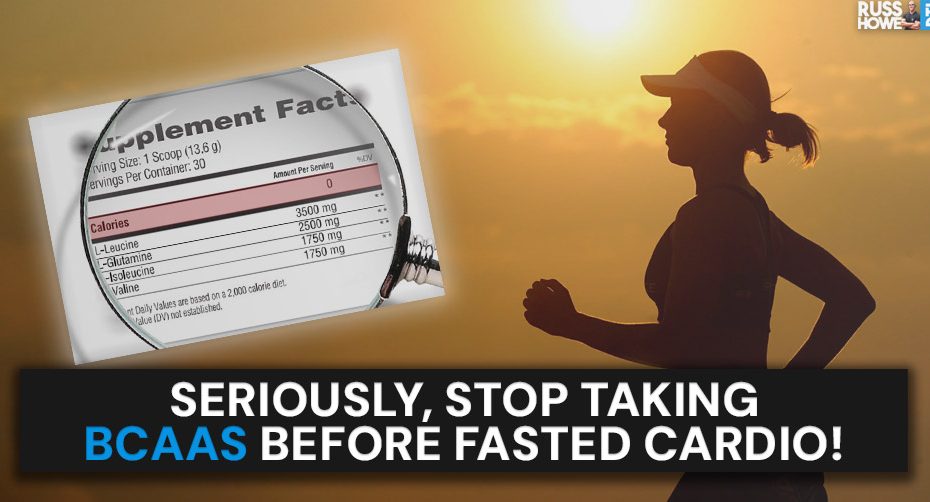 should you take bcaas before fasted cardio