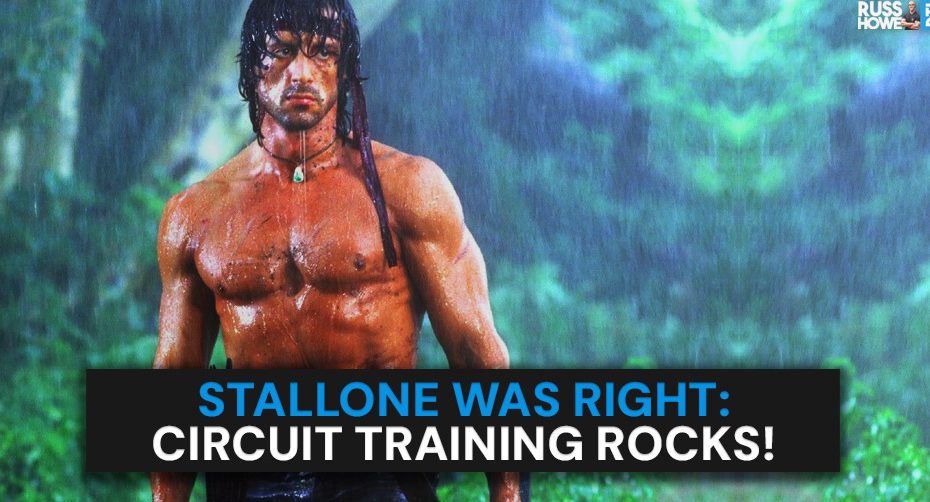 Sylvester Stallone circuit training