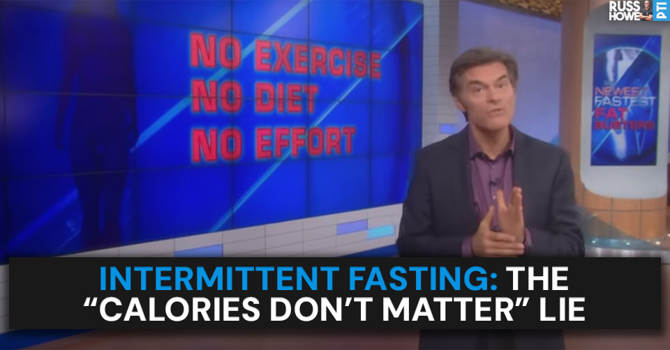 do calories matter on intermittent fasting
