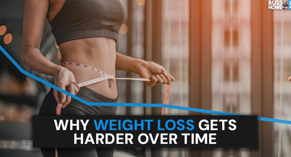 why weight loss gets harder over time