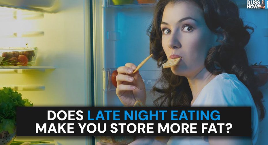 does late night eating make you store more fat