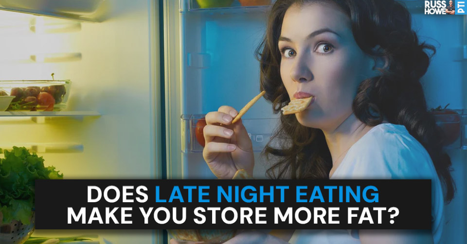 does late night eating make you store more fat