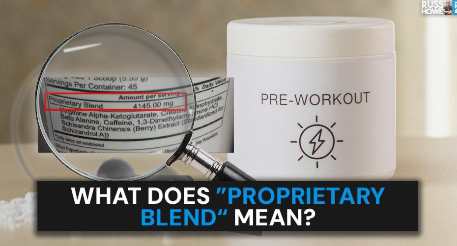 what does proprietary blend really mean