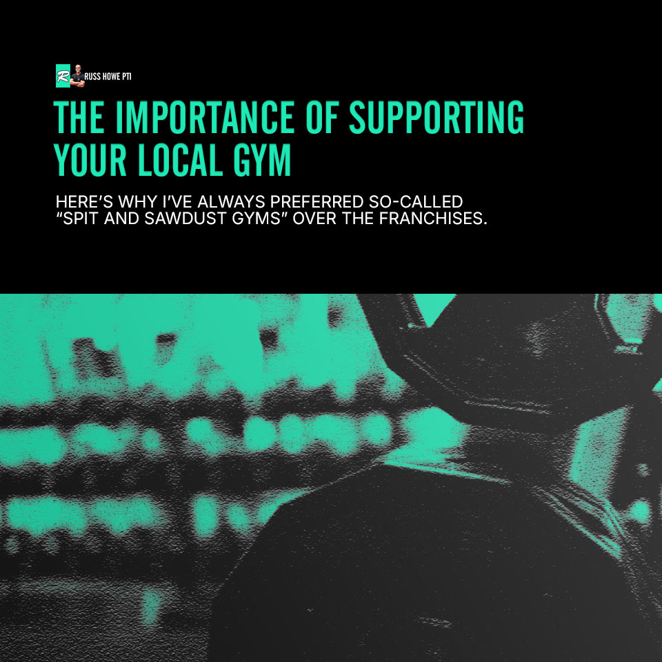 The Importance Of Supporting Your Local Gym