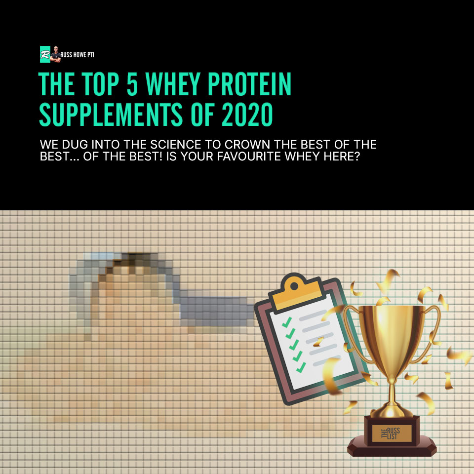 The Top 5 Whey Protein Supplements Of 2020 (The Russ List)