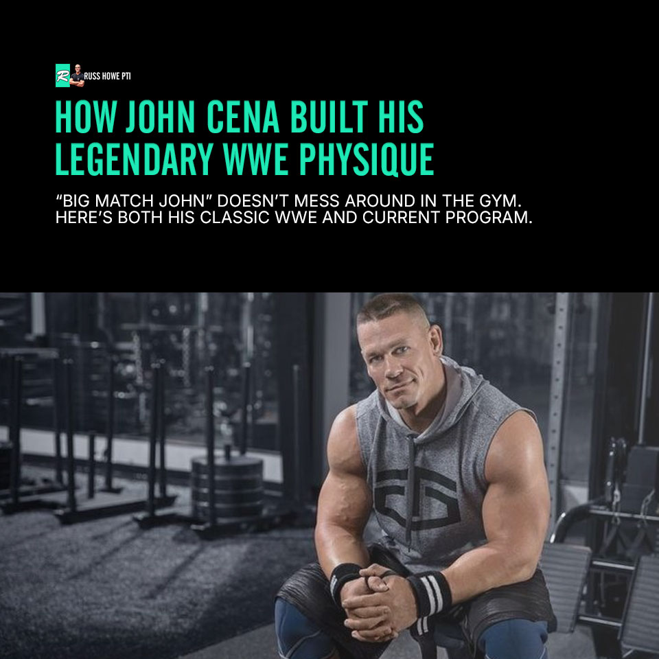 John Cena WWE workout program and diet