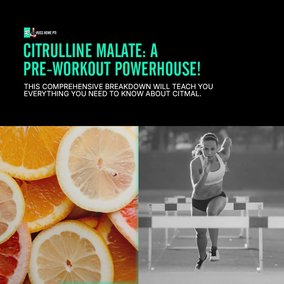 Citrulline Malate: A Pre-Workout Powerhouse!