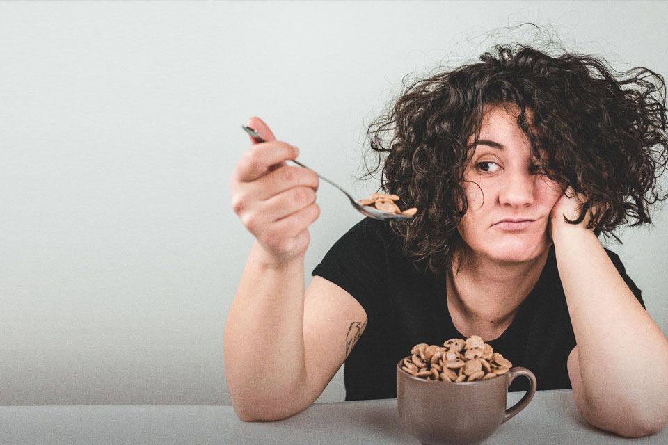 not eating enough to lose weight