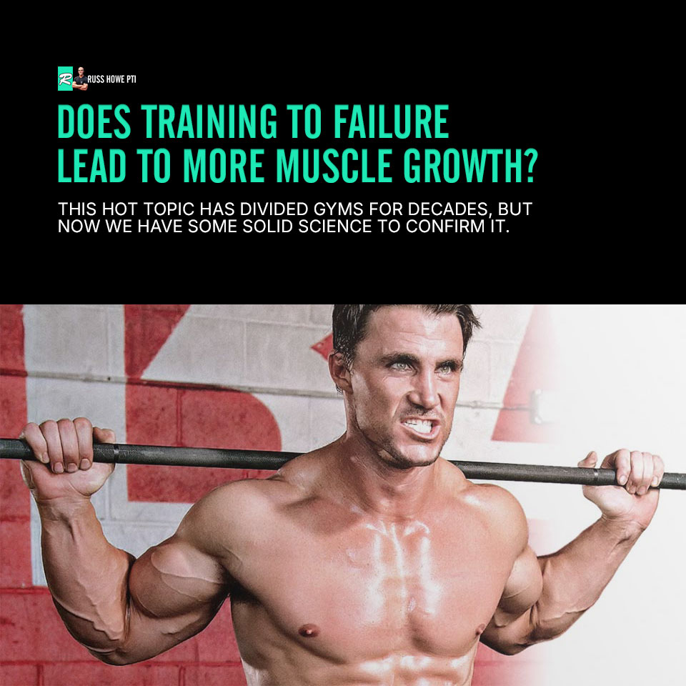 Does Training To Failure Lead To More Muscle Growth?