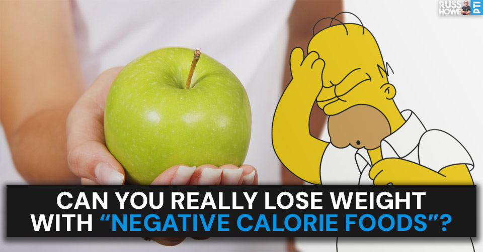 are negative calorie foods real