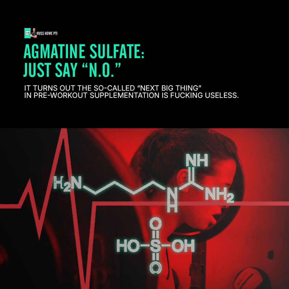 agmatine sulfate bodybuilding