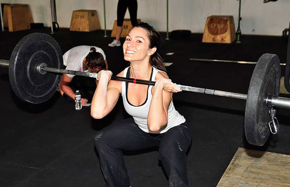 barbell front squat